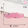 Parche de Bigote Lindo Pequeño, Aplique Bordado de Ala Pequeña de Dibujos Animados con Respaldo Adhesivo, Decoración para Ropa Termoadhesiva