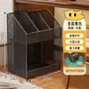 Estante de Almacenamiento para Mochilas Carrito Móvil para Snacks Estante de Almacenamiento para Libros Gadget para Mesa de Sala de Estar en Casa Gabinete con Ruedas Deslizantes