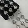 Nuevo Corazón de Melocotón Diamante Color Metálico Conservante Cadena DIY Accesorios para Ropa Collar Pulsera Cadena de Cintura Cadena Decorativa Venta al por Mayor
