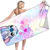 Toalla de Playa para Niños Stitch, Toalla de Baño, Material de Microfibra Absorbente, Secado Rápido y Resistente a la Arena, Estilo Popular de Exportación Transfronteriza