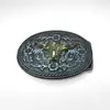Comercio Exterior Estilo Vaquero Occidental Retro Hebilla Lisa Hebilla de Cinturón Accesorios para Cinturón Placa Hebilla Fabricante Venta Directa Mayorista