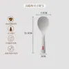 Modelo Nuevo 2025 Cuchara de Arroz de Acero Inoxidable con Mango de Silicona para Servir Arroz Sin Pegarse a la Arrocera Cuchara de Arroz para el Hogar