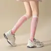 Meias Esportivas de Compressão para Mulheres, Meias de Cano Médio para Fitness, Meias de Compressão Profissionais para Corrida e Pular Corda, Meias de Compressão Finas para Pernas e Panturrilhas para Yoga