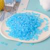 Cuentas semicirculares de color caramelo AB, cuentas acrílicas sueltas, parches de resina, accesorios hechos a mano, material de bricolaje, joyería para uñas