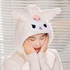 Lindo Gorro de Dibujos Animados Kulomi Bufanda Dos en Uno Otoño e Invierno para Niños, Hombres y Mujeres, Calentador de Cuello para Bebé, Gorro de Invierno para Niños