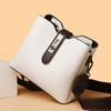 Bolso bandolera de piel suave con textura transfronteriza para mujer, nuevo bolso bandolera de hombro multicapa de gran capacidad y alta calidad 2024