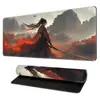 Amazon Transfronterizo Alfombrilla de Ratón Samurai Japonés Bloqueo de Borde para Escritorio de Computadora Antideslizante Teclado de Juego Alfombrilla Una Pieza