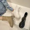 Botas Martin versátiles, simples y elegantes 2026, estilo popular de celebridad de internet, cómodas, versión coreana, suela suave, no cansan los pies, botas para mujer