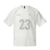 2026 Estilo Americano Alta Qualidade Moda Masculina Personalizada Estampada Regular Gola Redonda Pulôver Cor Sólida Camiseta Fornecimento Atacado 67