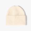 Sombrero de Otoño e Invierno Transfronterizo Moda Sombrero de Lana de Cola de Caballo con Rocío Sombrero Tejido de Color Sólido para Mujer Sombrero Frío para Protección de Oídos Hip-hop para Hombre