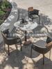 Mesas y Sillas de Exterior, Mesas de Café, Sillas de Ratán para Balcón, Mesas y Sillas de Bar al Aire Libre para Jardín, Muebles de Ratán para Disfrutar en el Patio