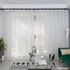 Árbol Árbol Ciervo Ciervo Bordado Cortina Hilo Hilo Blanco Cortina Semi-Opaca Hilo Bordado Cortina Cortina de Dormitorio Cortina de Hilo para Sala de Estar Producto Terminado