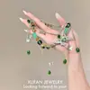 Colar de Moda de Luxo Resistente com Franjas de Strass para Noite, Colar de Luxo para Mulheres Socialites de Nicho
