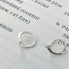 Brincos Yinjia S999 Prata Esterlina de Alto Valor Linha Geométrica Diamante Único Brincos Versáteis Minimalistas de Design de Nicho de Luxo Leve