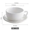 Juego de Tazas de Café Zeta Cup Professional con Relieve para Latte Art, Taza Americana de Boca Ancha para Latte para Competición 320ml