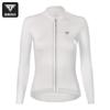 Tosuod Ropa de Ciclismo para Mujer Verano Bicicleta de Carretera Ciclismo Ropa de Secado Rápido Ciclismo Manga Larga Top de Secado Rápido Protección Solar