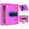 12.9 adecuado para iPad 10/10.9 Soporte giratorio de 360 grados horizontal y vertical Funda protectora para niños funda protectora plana