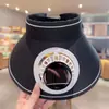 Chapéu com Ventilador Solar USB Recarregável Tendência para Adultos Pai-Filho para Mulheres, Verão, Aba Larga, Proteção Solar ao Ar Livre