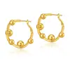 Pendientes Redondos Geométricos con Superficie Fotosensible Metálica de Aguja de Plata Pendientes de Estilo Frío Simple Europeo y Americano Pendientes de Diseño Nicho para Mujer