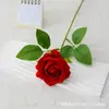 Simulação Rosa Solteira Rosa de Flanela Cachoeira Parede de Flores Decoração de Casa Casamento Dia dos Namorados Flor de Simulação Flor Falsa
