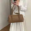 Bolsa Grande com Padrão de Lichia Vintage para Mulheres 2026 Nova Bolsa Versátil de Grande Capacidade Estilo Travesseiro para Deslocamento Outono e Inverno Bolsa de Ombro e Axila