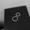 Anillo Cielo Estrellado Brillante para Mujer, Nicho de Lujo Ligero con Sensación de Alta Gama, Anillo Delgado de Banda Lisa, Versátil para Apilar, Adecuado para el Dedo Índice o el Meñique