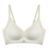 Sujetador de látex sin costuras, ropa interior push up antiflacidez para mujer, pecho pequeño, push up inalámbrico, cómodo, fino, transpirable, ajuste de verano