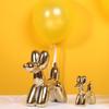 Ornamentos de Coelho Dourado Nórdico e Cachorro Explosivo Decorações Criativas para Sala de Estar e Bar Modernos Simples Presente de Casamento Transfronteiriço