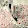 Adesivos de Unhas com Arte de Unhas TieSu Novo Gradiente de Peixe Koi TL-392 Vidro Transparente Quebrado Fosco Adesivo Série Exquisite