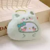 Lindo colgante de peluche de gato de dibujos animados, accesorio para bolso y ropa, colgante para mejor amigo, llavero de regalo para pareja