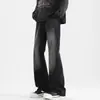 Jeans Acampanados de Verano para Hombre Tendencia Estilo Americano Retro Pantalones de Pierna Recta para Hombre Pantalones para Hombre