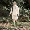 Nuevo Traje de Protección Solar de Verano para Parejas, Ropa Ligera de Protección Solar, Shorts para Mujer, Chaqueta Casual de Protección Solar, Ropa de Protección Solar para Hombre