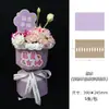 Día de San Valentín Pieza Moldeadora Todo en Uno Estilo Chanel Impermeable Recubierto de un Solo Lado Espesado Material DIY para Empaque de Ramo de Floristería