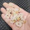 Anillo de jade blanco de Hetian de Xinjiang, colgante de jade, collar de jade dorado, pulsera, aretes, colgante, hebilla de jade, accesorios para horquilla