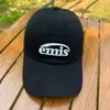 Gorra Emis Nueva Estándar Clásica de Béisbol para Mujer Estilo Mismo de Zhao Lusi Azul Marino Circunferencia de Cabeza Grande Estilo Coreano Gorra de Pico de Pato