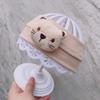 2024 nuevo gorro de protección con cabeza de tigre para bebé, diadema para bebé, accesorios para el cabello, gorro vacío para bebé, tapa de puerta halógena