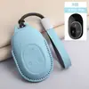 Distribuição do Fabricante: Adequado para Capas de Chave de Couro para Carro Nio Es6/Es8 Estojo de Chave Pu de Três Cores para Homens e Mulheres