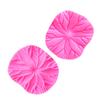 Molde de clip de hoja de loto, molde de silicona para fondant, molde para decoración de pasteles y chocolate, herramienta para hornear DIY
