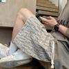 Shorts Tie-Dye Retro Americanos para Hombre Verano Modernos Sueltos Peso Pesado Baloncesto Deportes Shorts de Pareja Casuales de Largo Medio