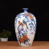 2025 Nuevo Maestro Chino Pintado a Mano Color Bajo Esmalte Creativo Cerámica Florero Adornos Gama Alta Colección de Regalo Arte Porcelana Florero