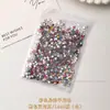 Azul Lago Pequeño Fondo Plano Forma Irregular Forma de Diamante Rombo Azul Forma Marquesa Forma de Gota de Agua Forma de Corazón Uña Vidrio Decoraciones para Uñas Artísticas Venta al por Mayor