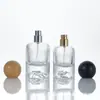 Botella de perfume redonda con forma de bola y diseño de montaña cilíndrica, botella con atomizador, botella vacía, en stock, empaque de fragancia, decantador de perfume, portátil