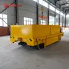 Batería de Almacenamiento Vagón de Riel Control Remoto Inalámbrico Personalizado Tractor Eléctrico Área de Fábrica Carga Tracción Pasiva Vagón de Riel