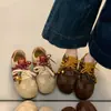 Tenis Plataforma Lindos y Originales para Dedo Gordo para Mujer, Nuevos 2025 Retro Melard con Cordones Calzado Deportivo Casual