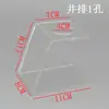 Suporte de exposição de sorvete, suporte de cone doce, adereços de decoração de mesa de sobremesas, suporte de cone de ovo transparente para sorvete, outros atrás da porta