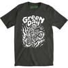 2022 Nuevo Green Day Green Day Rock Punk Moto Esqueleto Modelo Calavera Camiseta