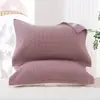 Funda de Almohada de Gasa de Cuatro Capas 2025 Nueva Hilo Fino Algodón Puro Gasa Adultos Pareja Hombres y Mujeres Funda de Almohada de Gama Alta Funda de Almohada