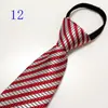 Corbata de Hombre Cremallera Novio Boda Roja 8cm Vestido Negocio Nudo Negro Libre Perezoso Fácil de Tirar Azul Corbata