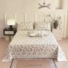 Sábanas de algodón Youyixin tela gruesa vieja 100% algodón individual doble dormitorio funda de almohada engrosada juego de tres piezas al por mayor