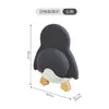 Almofadas Anticolisão para Pets Fofos, Adesivos de Borracha Macia para Portas, Ferramenta Mágica Anticolisão, Adesivos de Parede para Porta de Geladeira, Almofadas Amortecedoras de Pinguim e Panda Atacado
